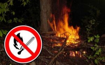 Tűzgyújtási tilalmat rendeltek el Bács-Kiskun megyében