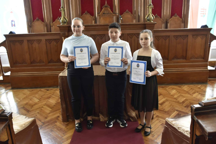 Kiváló diáksportolók részesültek városi elismerésben