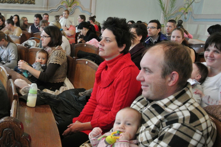 A város legapróbb polgárait köszöntötték