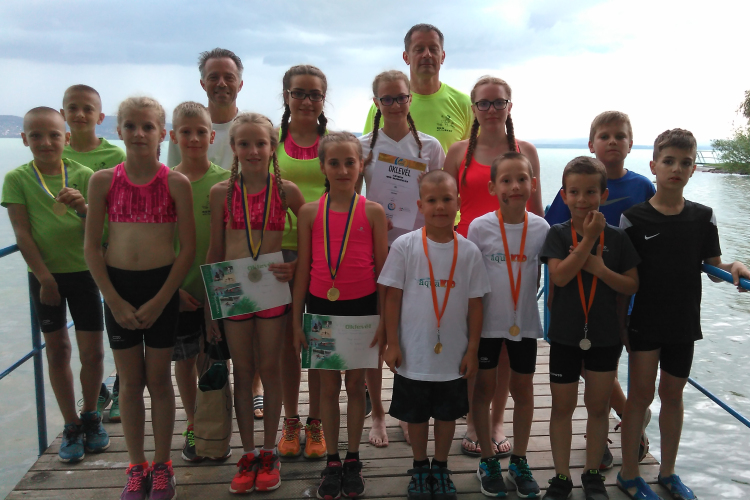 Remekül helytálltak a triatlonisták a Balatonnál 