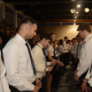 Megkapták kék szalagjaikat a Kossuth iskola végzősei