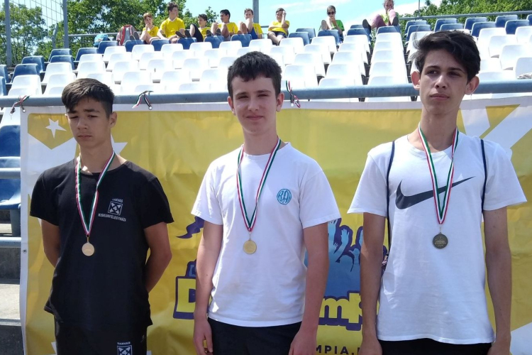 Éremeső a megyei Atlétikai Pályabajnokságban