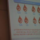 Előadások a véradás népszerűsítésére