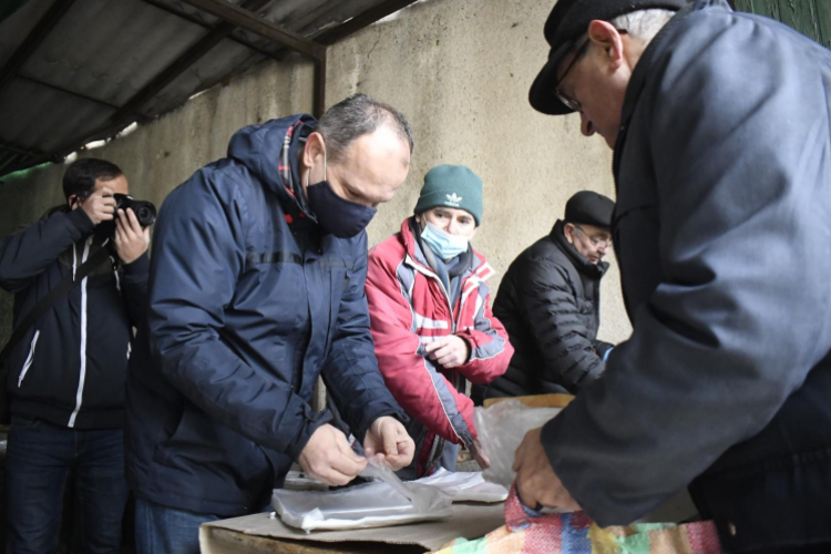 Szeretetebédre várták a körzet lakóit