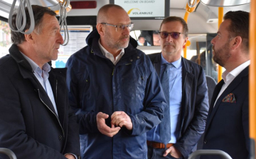 Bemutatták a Volánbusz Zrt. új autóbuszait