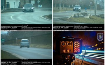 Majdnem ezer gyorshajtót mértek be a vármegyében 