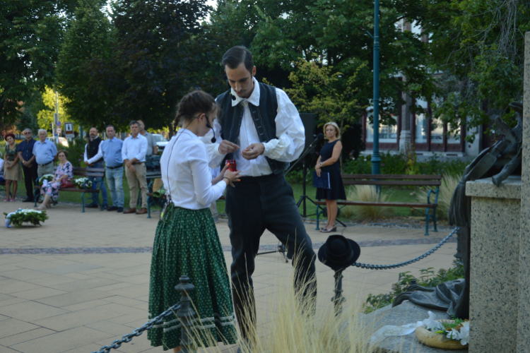 A nemzet költőjére emlékeztek Kiskunfélegyházán