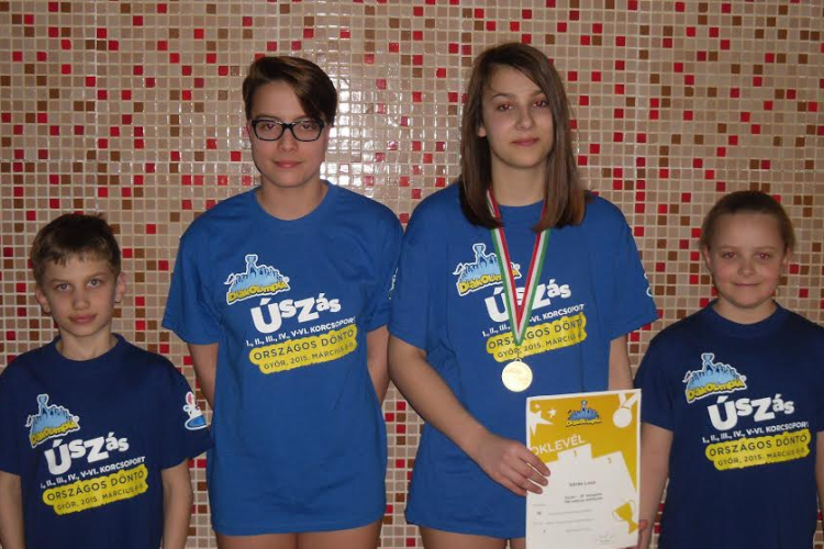 A Kiskunfélegyházi Úszó Egyesület az Országos Diákolimpiai Döntőn