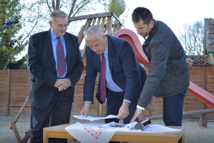 Letették az új óvoda alapkövét Kunszálláson
