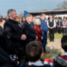 Petőfi Sándor mellszobrot avattak Petőfiszálláson március 15-én