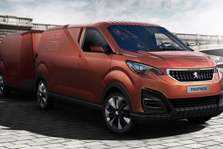 Csodás street food kocsit csinált a Peugeot