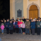 Meggyúlt az első adventi gyertya Kunszálláson