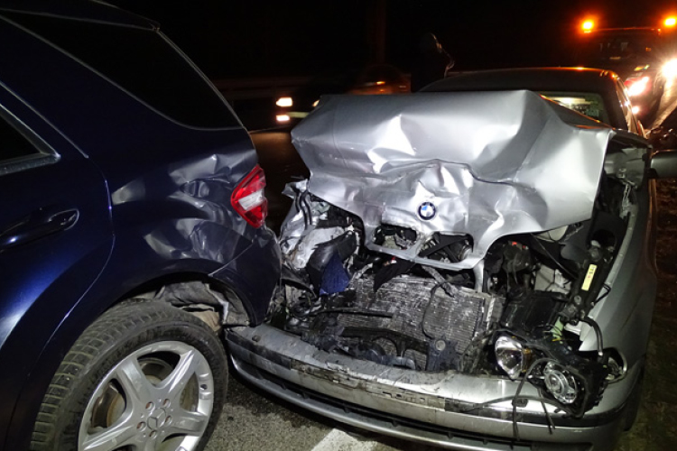 Négy jármű ütközött össze az M5-ös autópályán Lajosmizse közelében