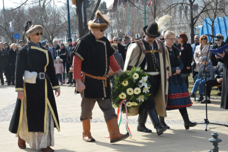 Az 1848/49. évi Forradalom és Szabadságharc kezdetére emlékeztünk