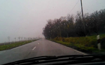 Csúszós utak, rossz látási viszonyok