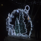 Felgyúlt a második gyertya is városunk adventi koszorúján