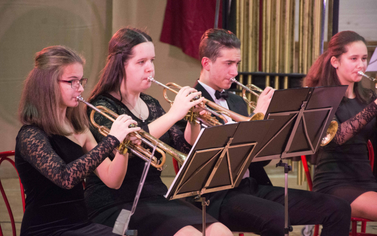 Karácsonyra hangoltak a félegyházi fúvósok