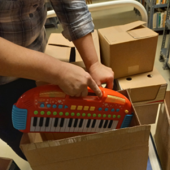 Idén is jó helyre kerültek a könyvtárban gyűjtött adományok