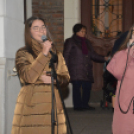 Felgyúlt a második gyertya is városunk adventi koszorúján