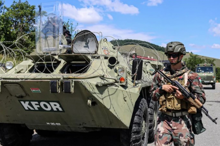 A KFOR nem engedélyezte, hogy szerb rendfenntartókat vezényeljenek Koszovóba