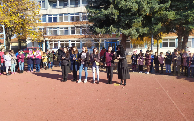 Megemlékeztek a Magyar Nyelv Napjáról a Batthyány Iskolában