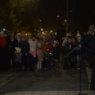 Felgyúlt a második gyertya is városunk adventi koszorúján