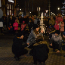 Az öröm lángja is fellobbant városunk adventi koszorúján