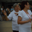 Bemutatkozott Kiskunfélegyházán a Kiskun Szenior Örömtánc csoport