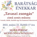 Tavaszi zsongás a  Barátság Énekkar zenés délutáni műsora