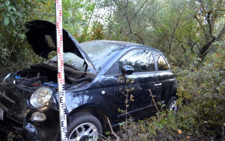 Elvesztette uralmát a jármű felett