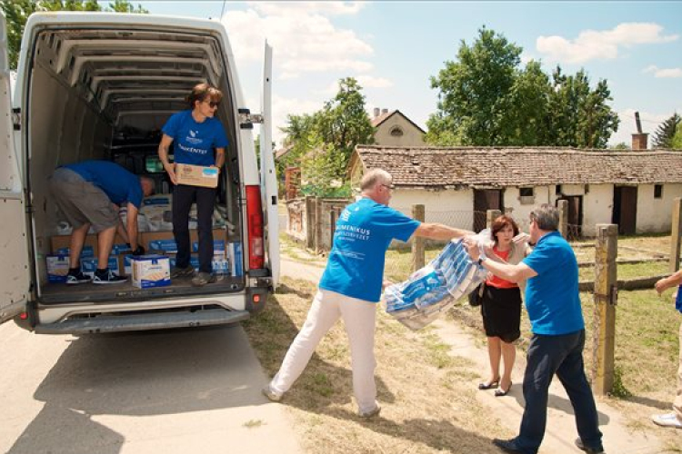 Migráns gyerekeket segített az Ökumenikus Segélyszervezet