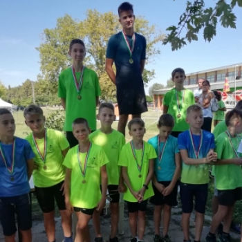 Jogging sport sikerek a szentesi aquatlon versenyen 