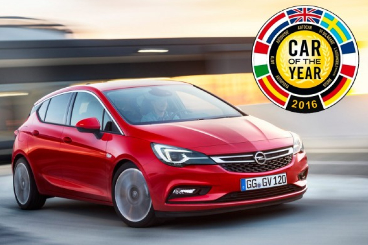Az Opel Astra az Év Autója 2016-ban