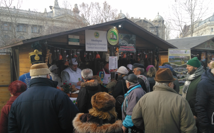 A mezgések is képviseltették magukat a Mangalica Fesztiválon