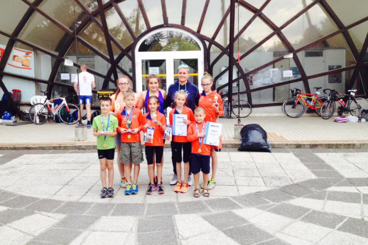 Sikeresen szerepeltek a triatlonosok Kistarcsán