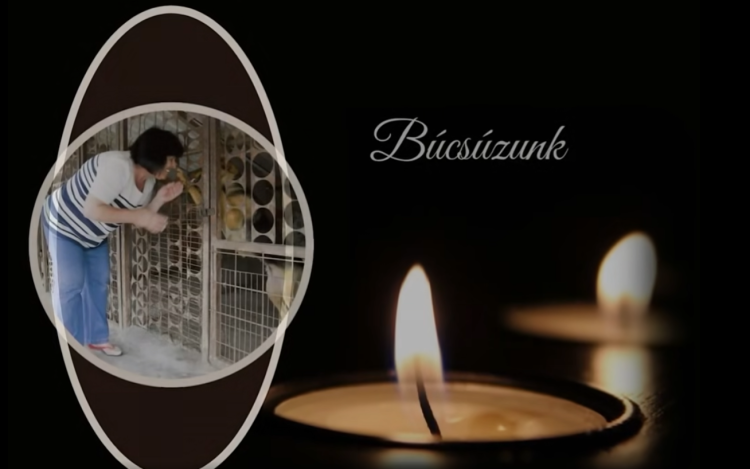 Búcsú Marancsikné Némedi Erzsébettől