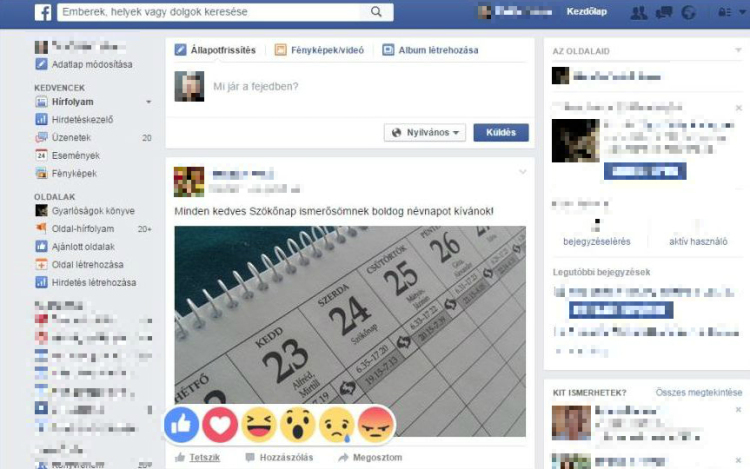 Nem vette észre? Itt vannak az új Facebook-gombok