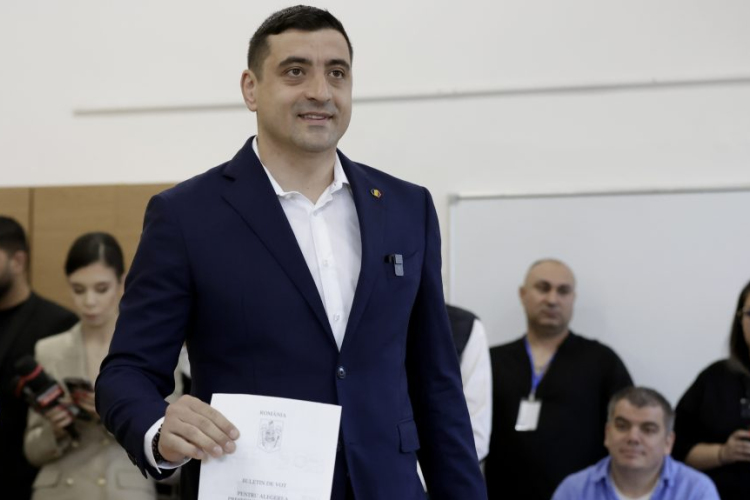 Román elnökválasztás - Részeredmények: 20 százalékpontos előnnyel került a második fordulóba George Simion AUR-elnök
