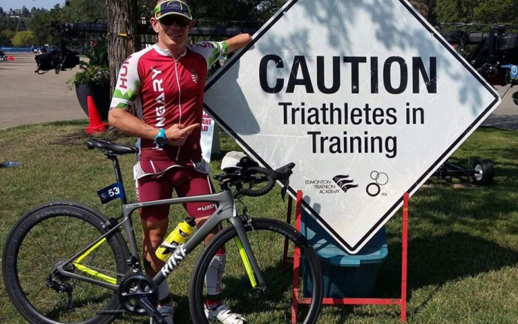 Boronkay Péter a World Triathlon Edmontonban is a legjobb tíz között végzett