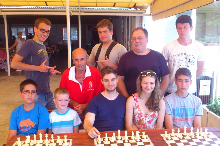 Nyári diák sakktábor Tiszakécskén
