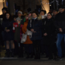 Az öröm lángja is fellobbant városunk adventi koszorúján