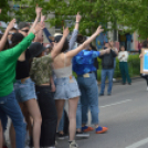 Együtt bolondoztak a végzős diákok