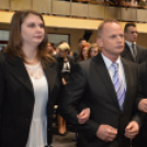 A Mezgé közel 140 végzős diákja büszke a kék szalagra