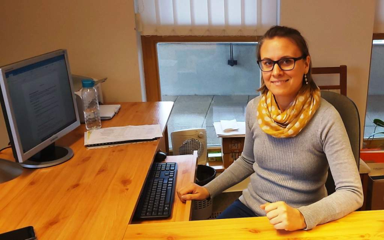 Abonyi Szilvia az új könyvtárigazgató