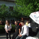 Bolondballagás Kiskunfélegyháza főutcáján