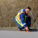 Fának csapódott egy autó Kiskunfélegyháza mellett vasárnap