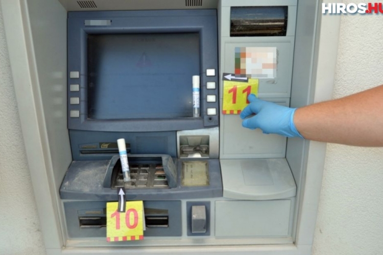 Bankjegykiadó automatát próbált feltörni egy férfi Kecskeméten