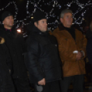 Felgyúlt a második gyertya is városunk adventi koszorúján