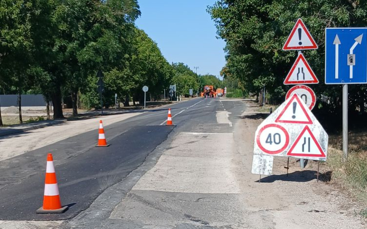 Megújul a Haleszi út első szakasza