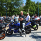 Áldásért jöttek Félegyházára a keresztény zarándok motorosok